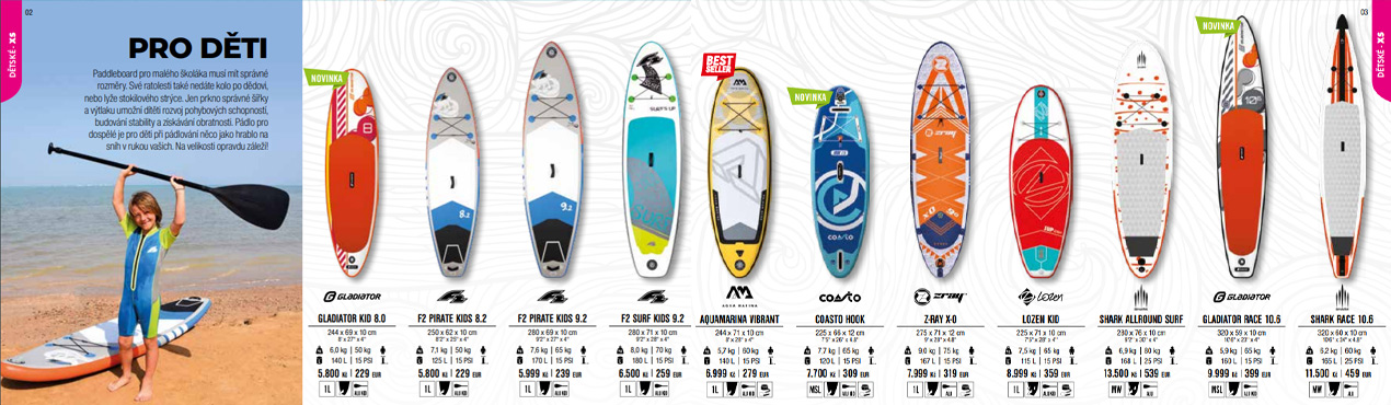 Katalog paddleboardů 2020 ke stažení v PDF - PADLUJTE.CZ