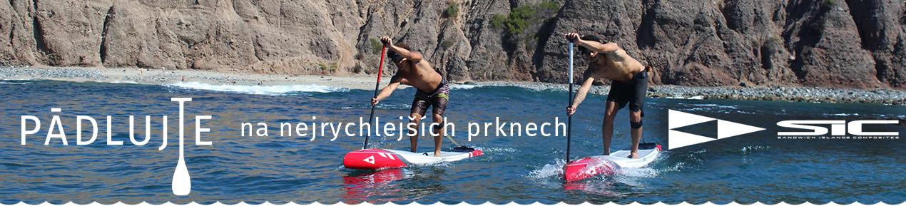 Pádlujte na nejrychlejších paddleboardech SIC MAUI on Pádlujte.cz