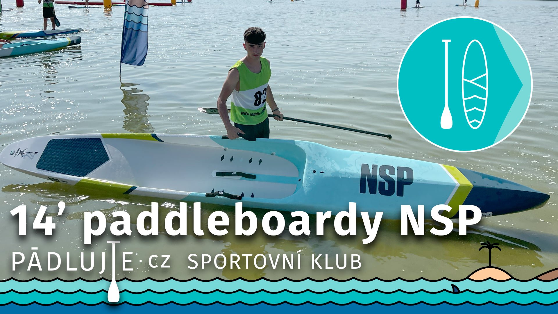Nové 14' karbonové paddleboardy od značky NSP