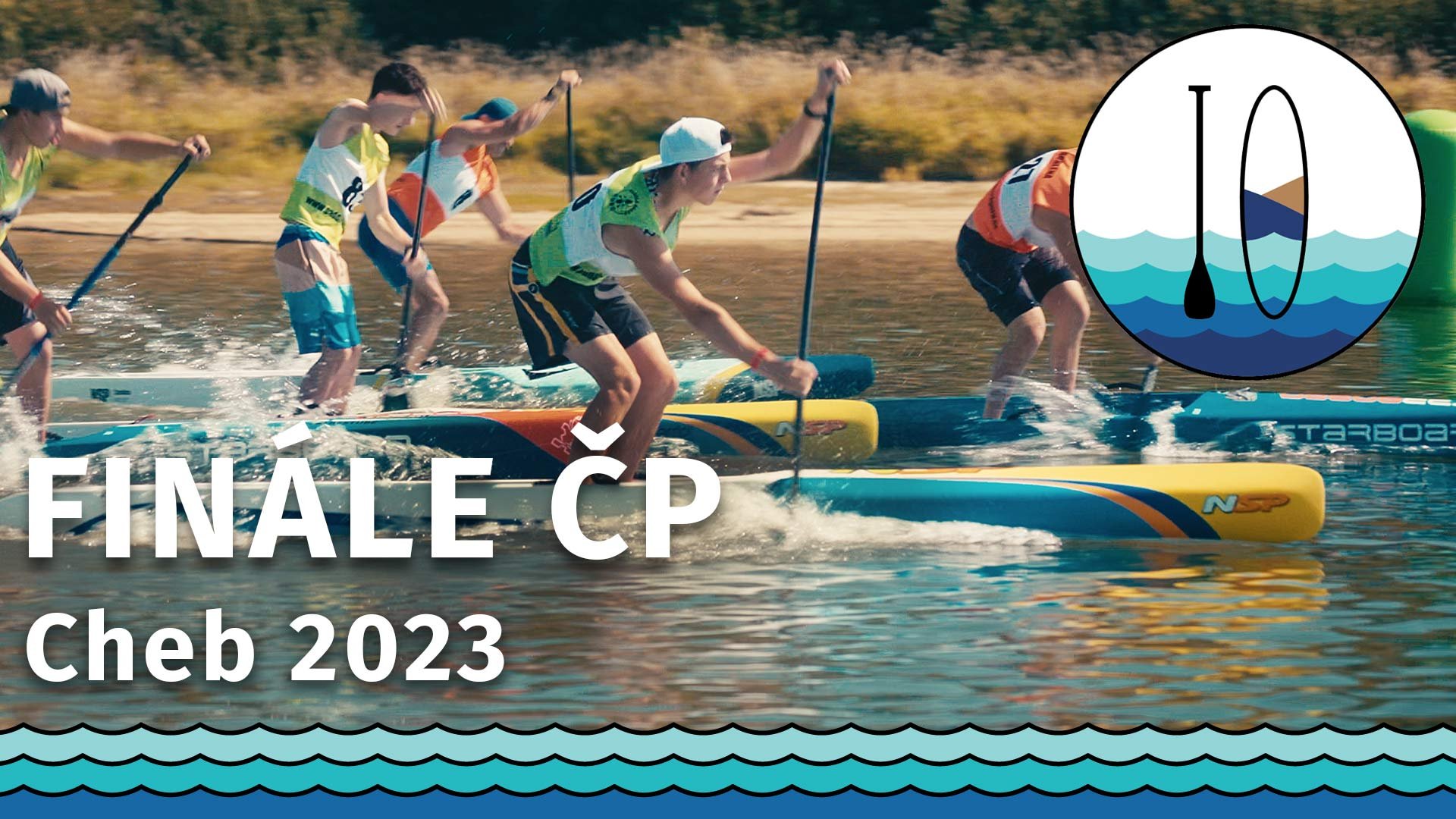 Finál Českého poháru v paddleboardingu Cheb 2023