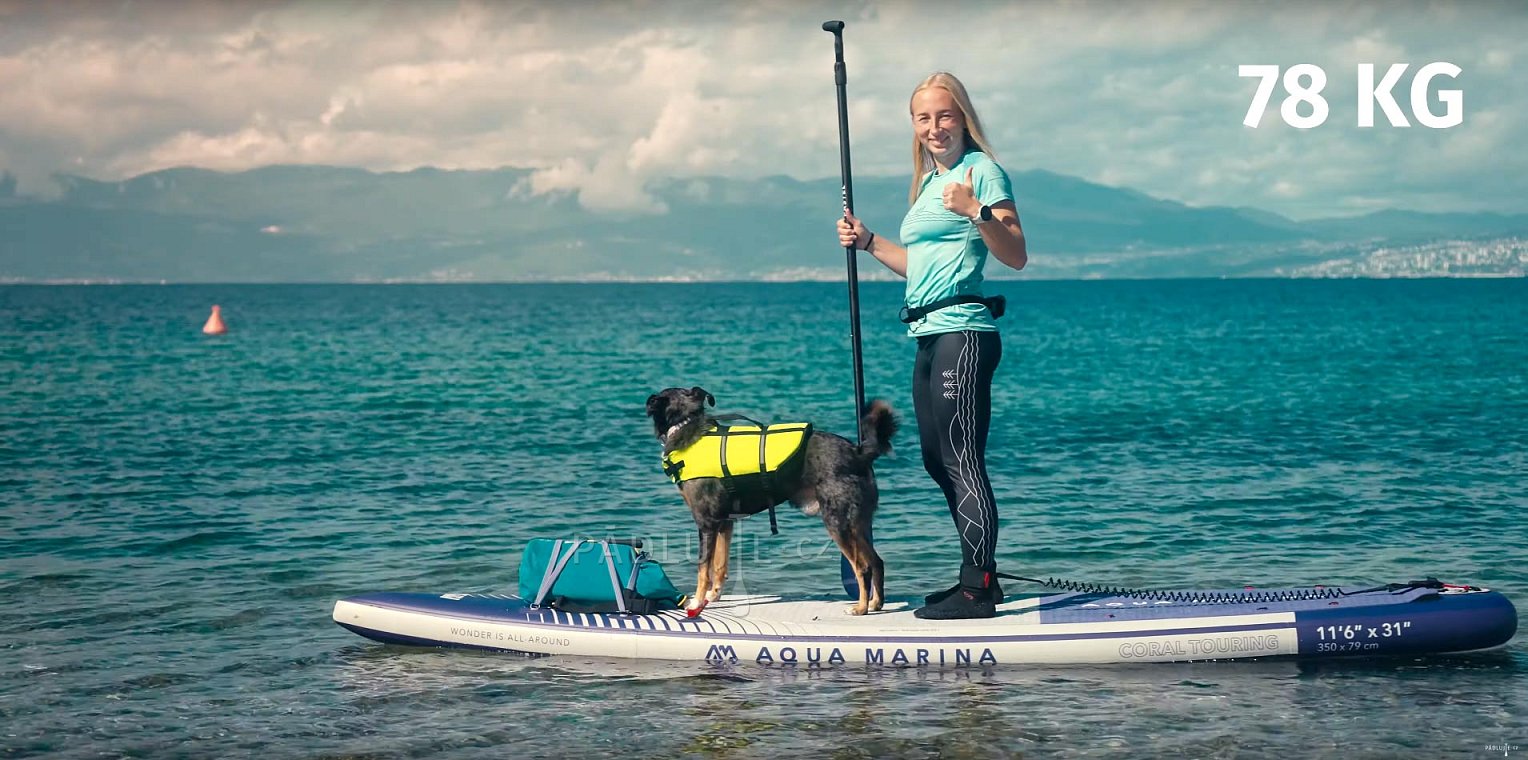 Recenze paddleboardů AQUA MARINA CORAL 2023/24