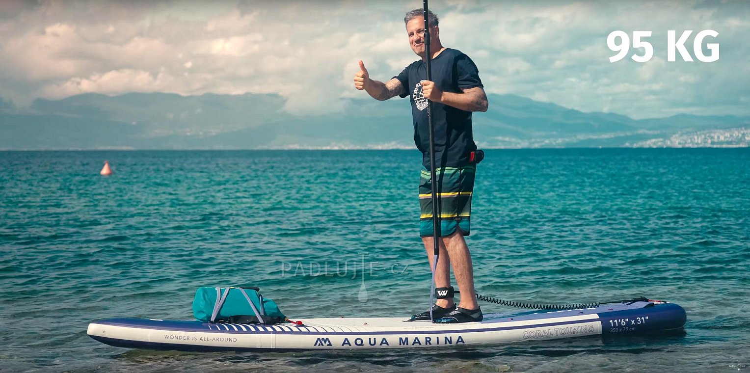 Recenze paddleboardů AQUA MARINA CORAL 2023/24