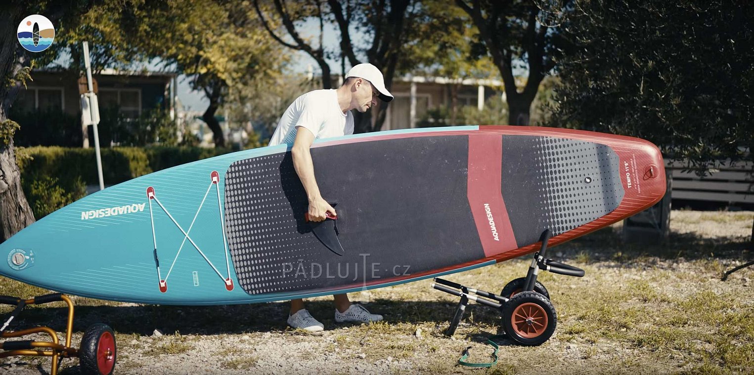 Vozíky pro přepravu paddleboardu