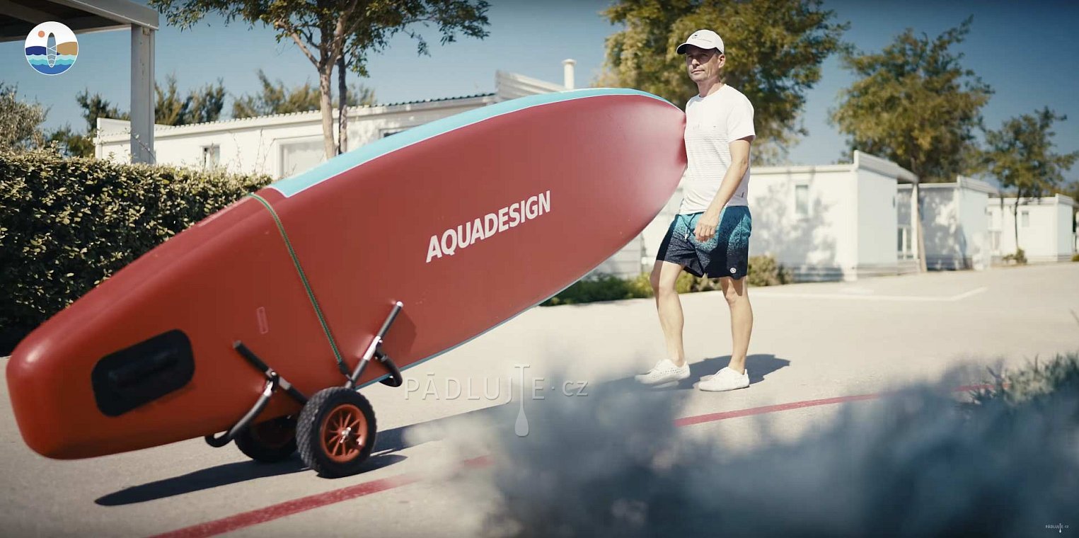 Vozíky pro přepravu paddleboardu