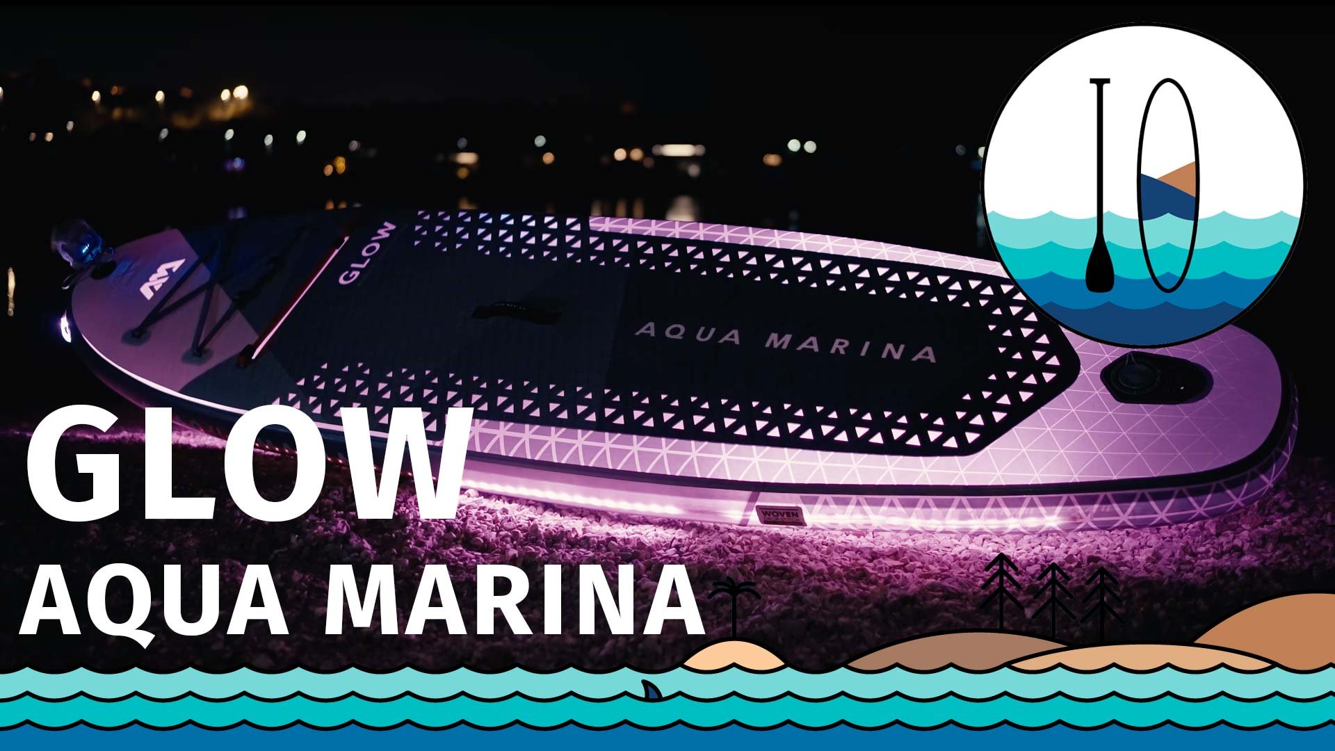 Paddleboard AQUA MARINA GLOW