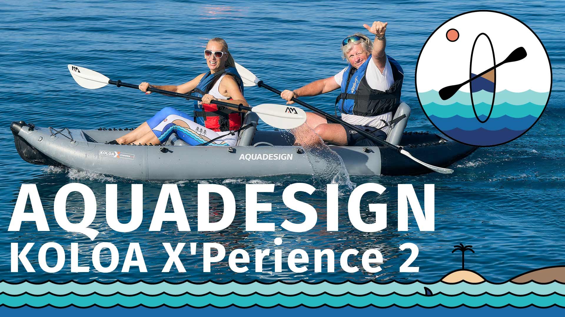 Recenze nafukovacích kajaků AQUADESIGN KOLOA X'Perience 1 a 2