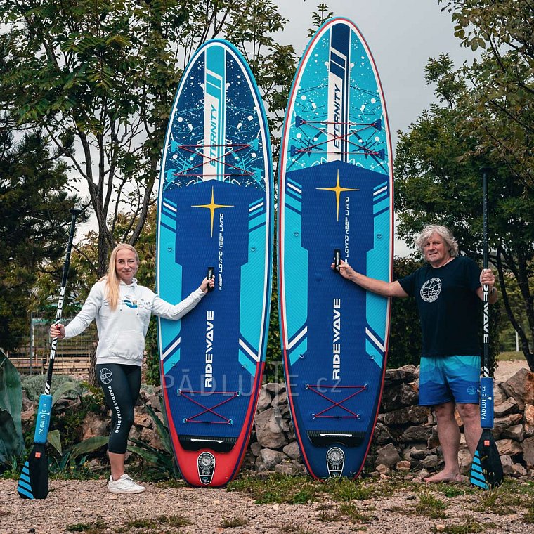 Paddleboardy RIDEWAVE - neotřelý design, skvělá cena - RIDE WAVE