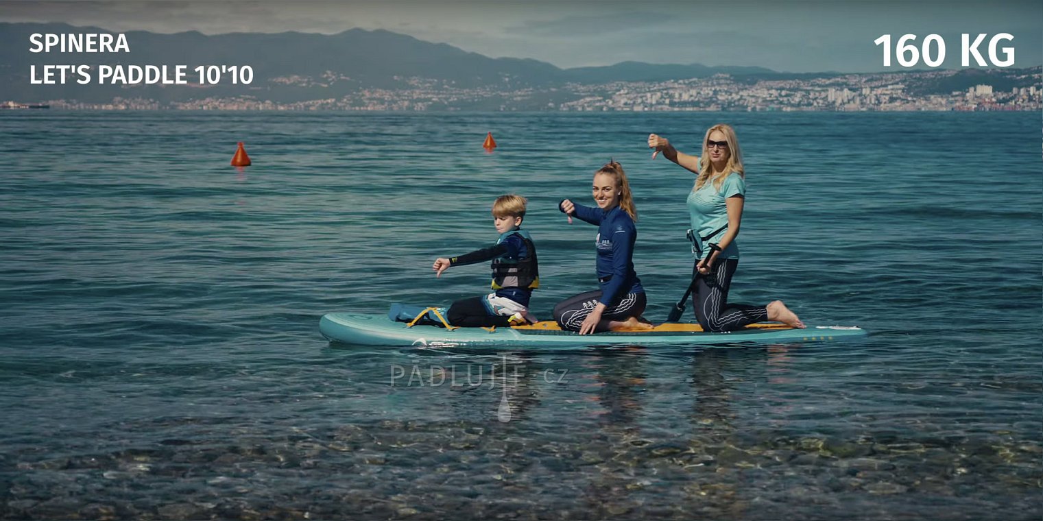 Paddleboardy SPINERA LETS PADDLE - oblíbené ALLROUNDy, let's paddle