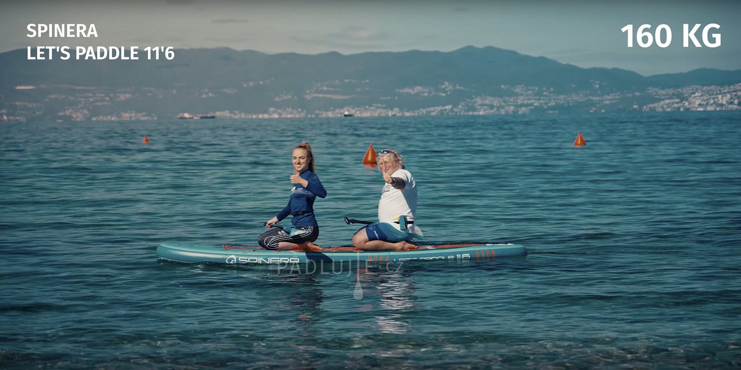 Paddleboardy SPINERA LETS PADDLE - oblíbené ALLROUNDy, let's paddle