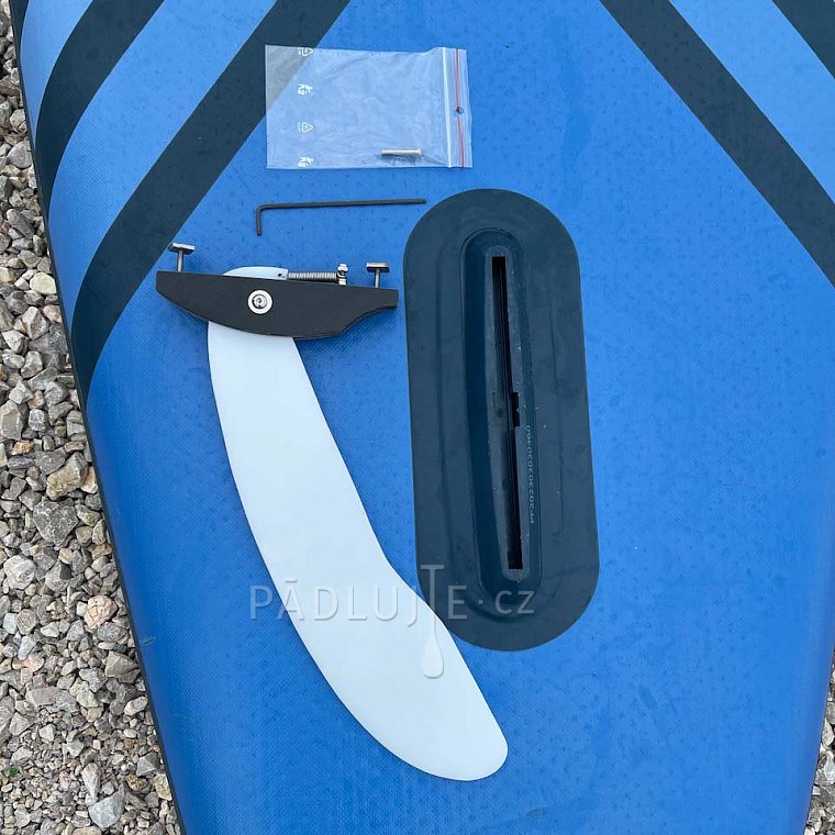 Fina sklápěcí k paddleboardu na řeku US BOX, USBOX, ploutvička na řeku, flosna