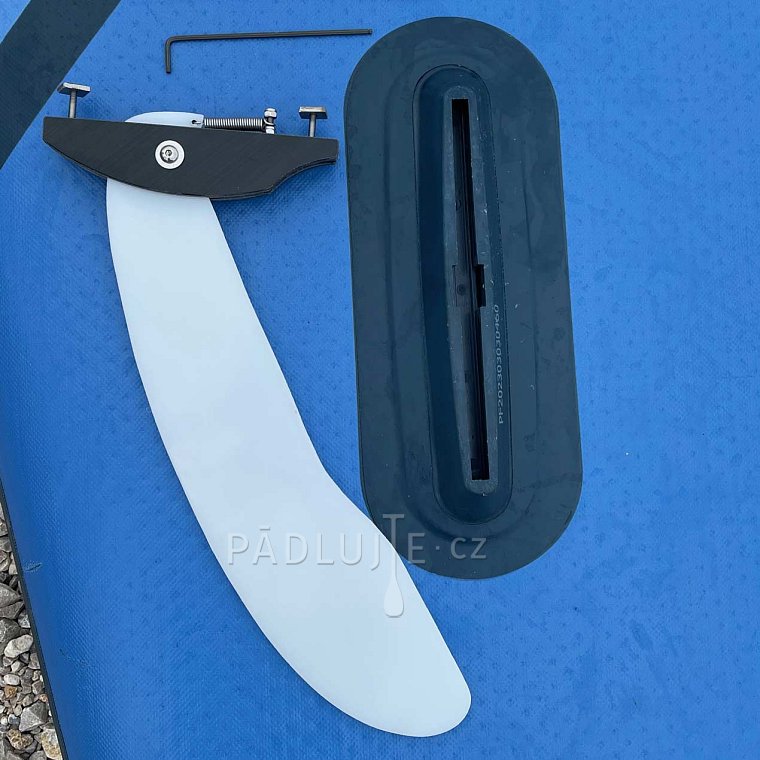 Fina sklápěcí k paddleboardu na řeku US BOX, USBOX, ploutvička na řeku, flosna