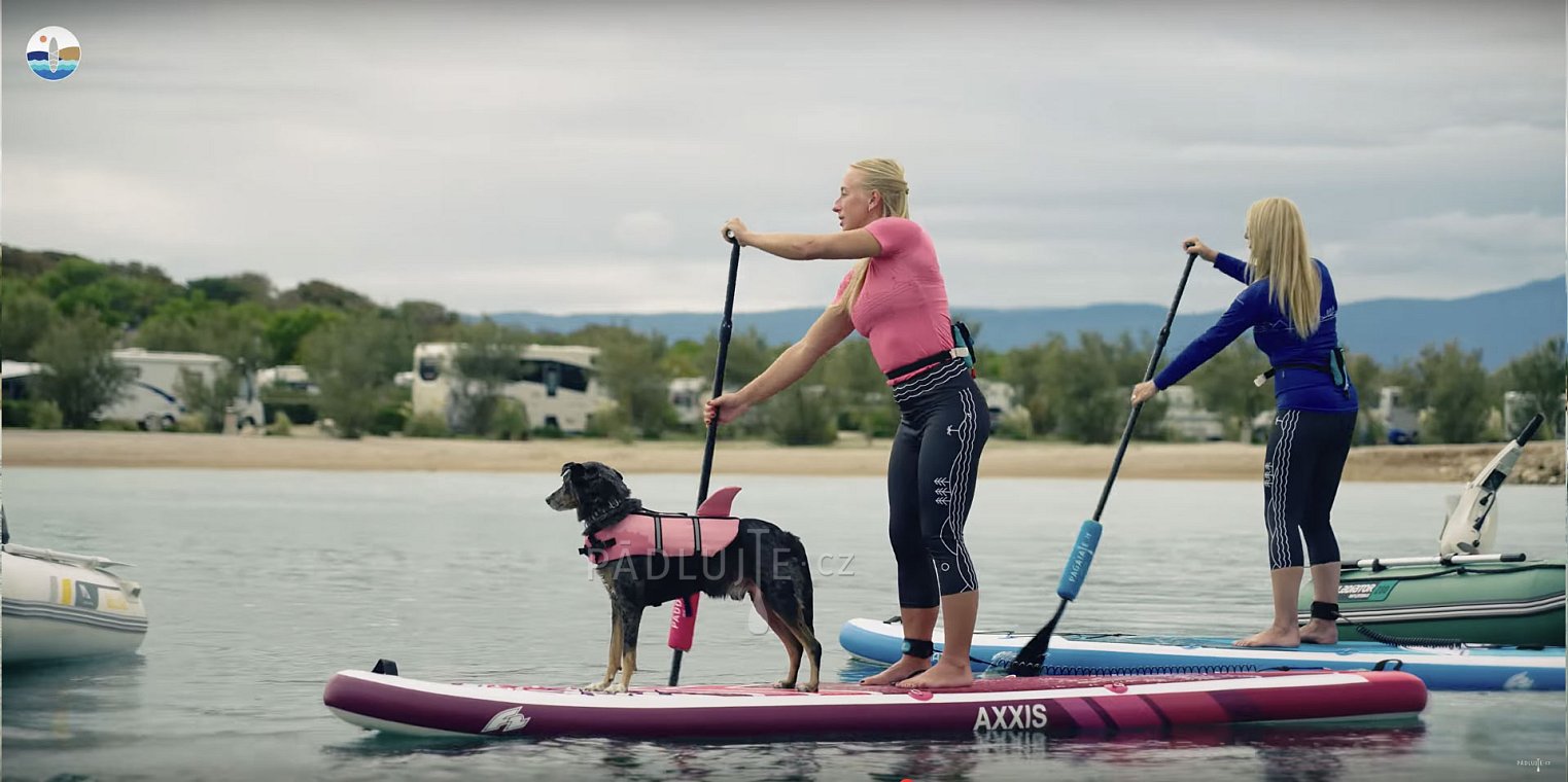SLEVY na Paddleboardy F2, AXXIS