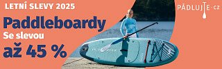 Nafukovací paddleboardy - SLEVY na paddleboardy až -45%