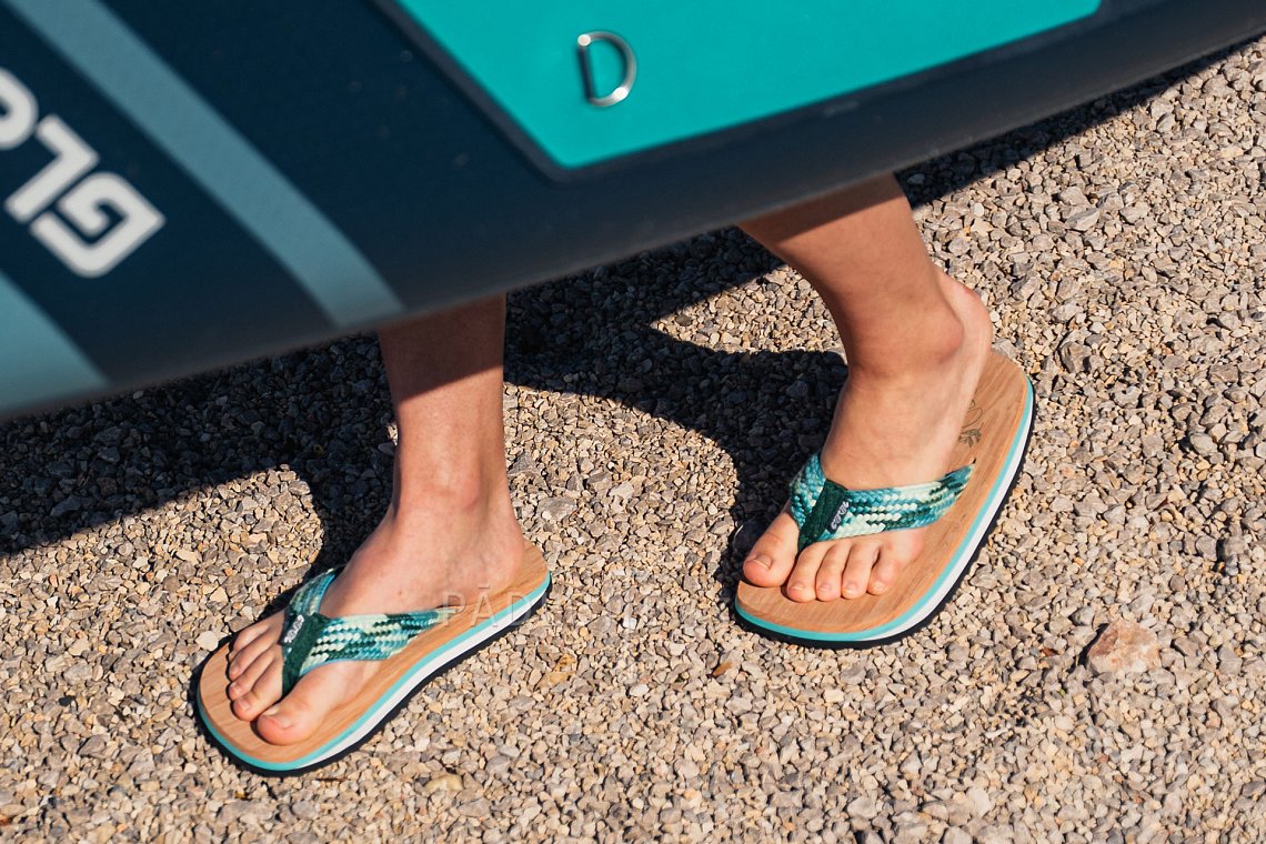 Dámský outfit 11 - tyrkysová - paddleboard GLADIATOR PRO, lycra, žabky COOL