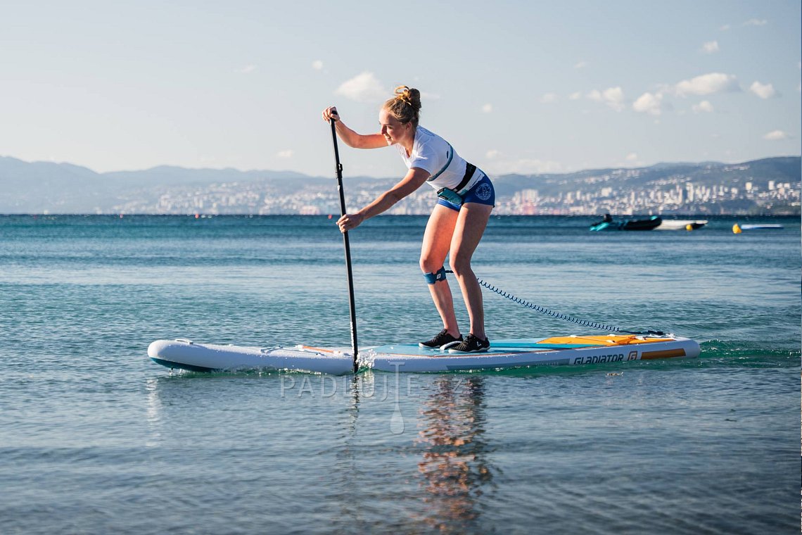 Dámský outfit 9 - modrá - paddleboard GLADIATOR PRO, lycra, žabky COOL