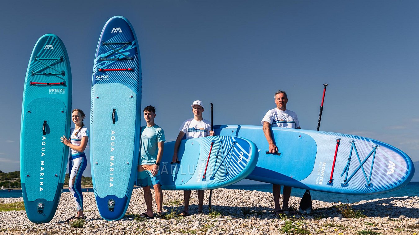 Nafukovací paddleboardy - AQUA MARINA - modely 2026