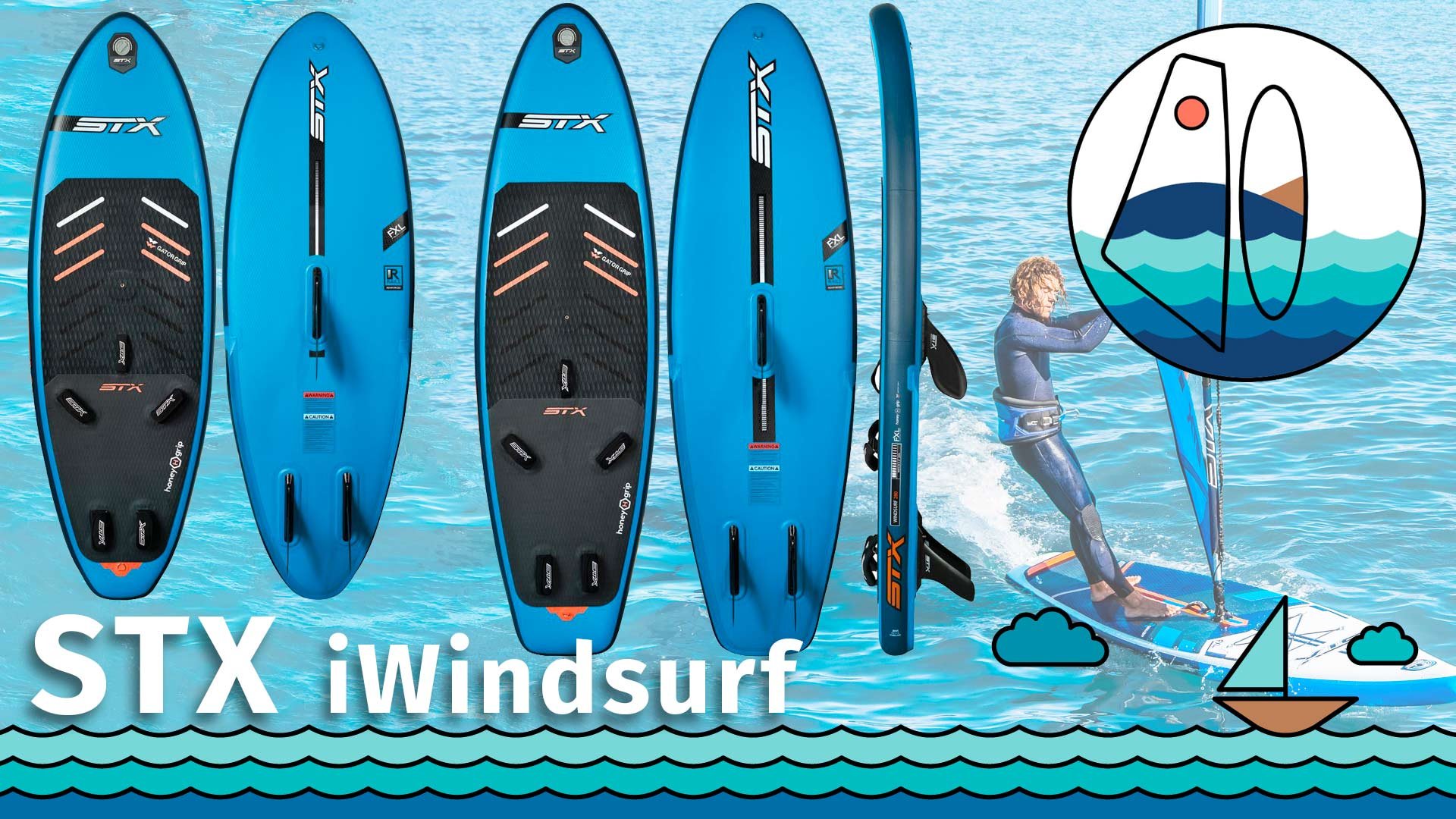 Windsurfy a WindSUPy od STX