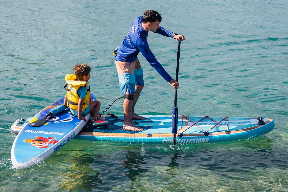 Pánský outfit 6 - modrá - paddleboard GLADIATOR PRO, lycra, žabky COOL