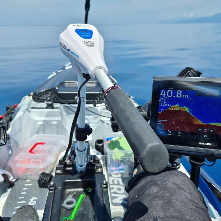 Test motoru WATERSNAKE VENOM 44 na člunu GLADIATOR B330AD