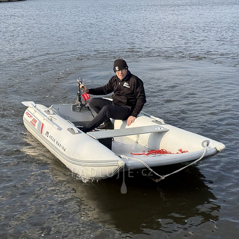 Test motoru WATERSNAKE PRIME 70 na člunu AIRCAT 330