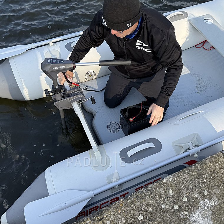 Test motoru WATERSNAKE PRIME 70 na člunu AIRCAT 330