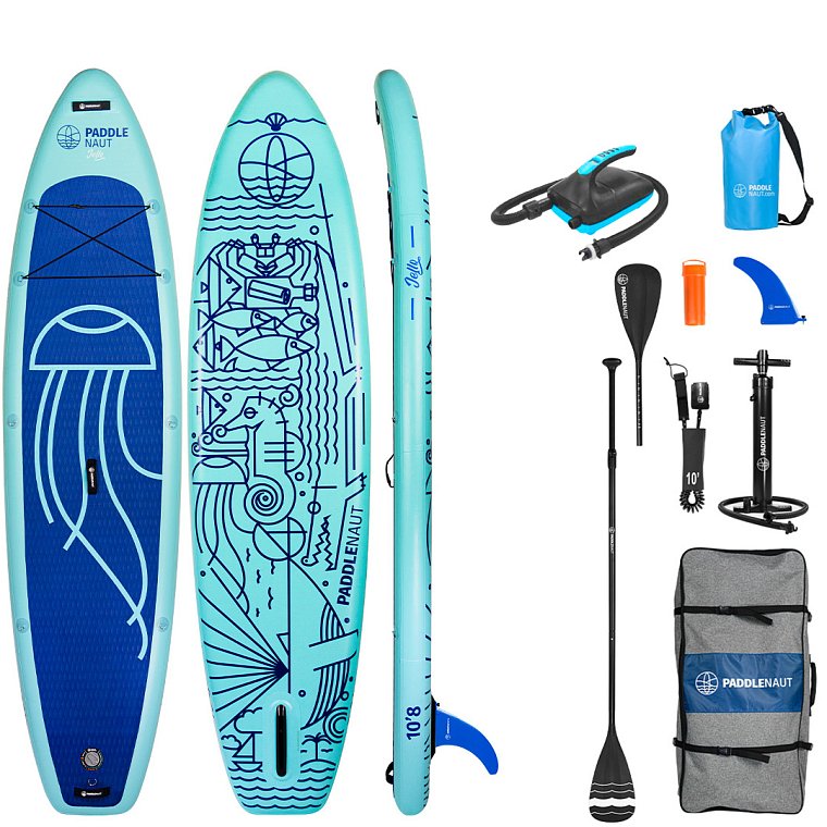 Paddleboardy PADDLENAUT WAVE MULTI 12'4. To nejlepší v jedné krabici.