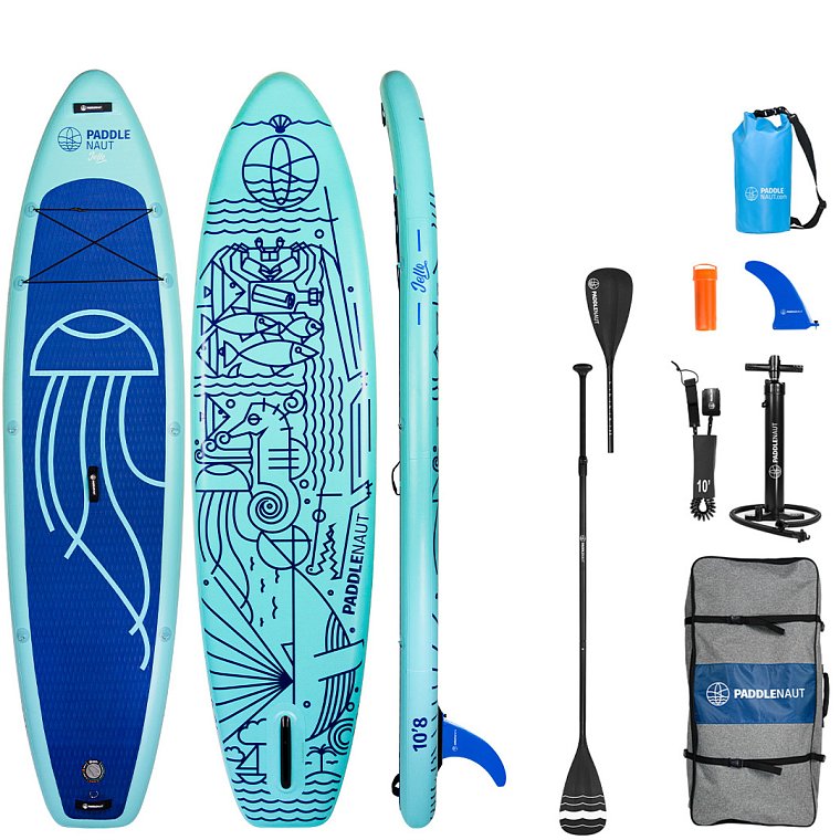 Paddleboardy PADDLENAUT WAVE MULTI 12'4. To nejlepší v jedné krabici.