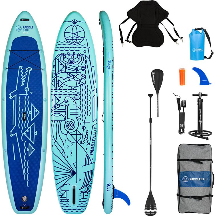 Paddleboardy PADDLENAUT CROCO 11'6. To nejlepší v jedné krabici.