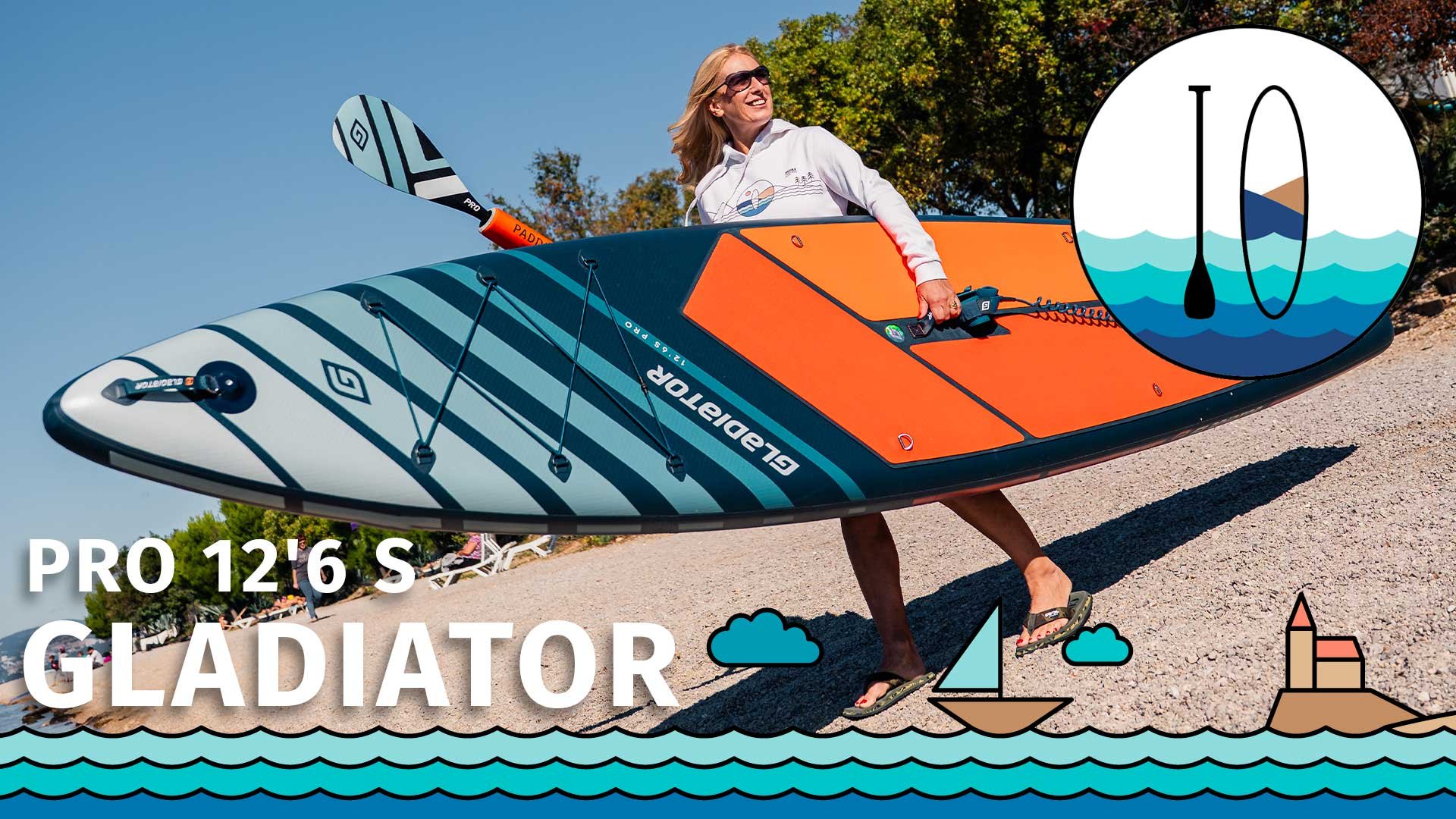 Recenze paddleboardu GLADIATOR PRO 12'6 SPORT 2026
