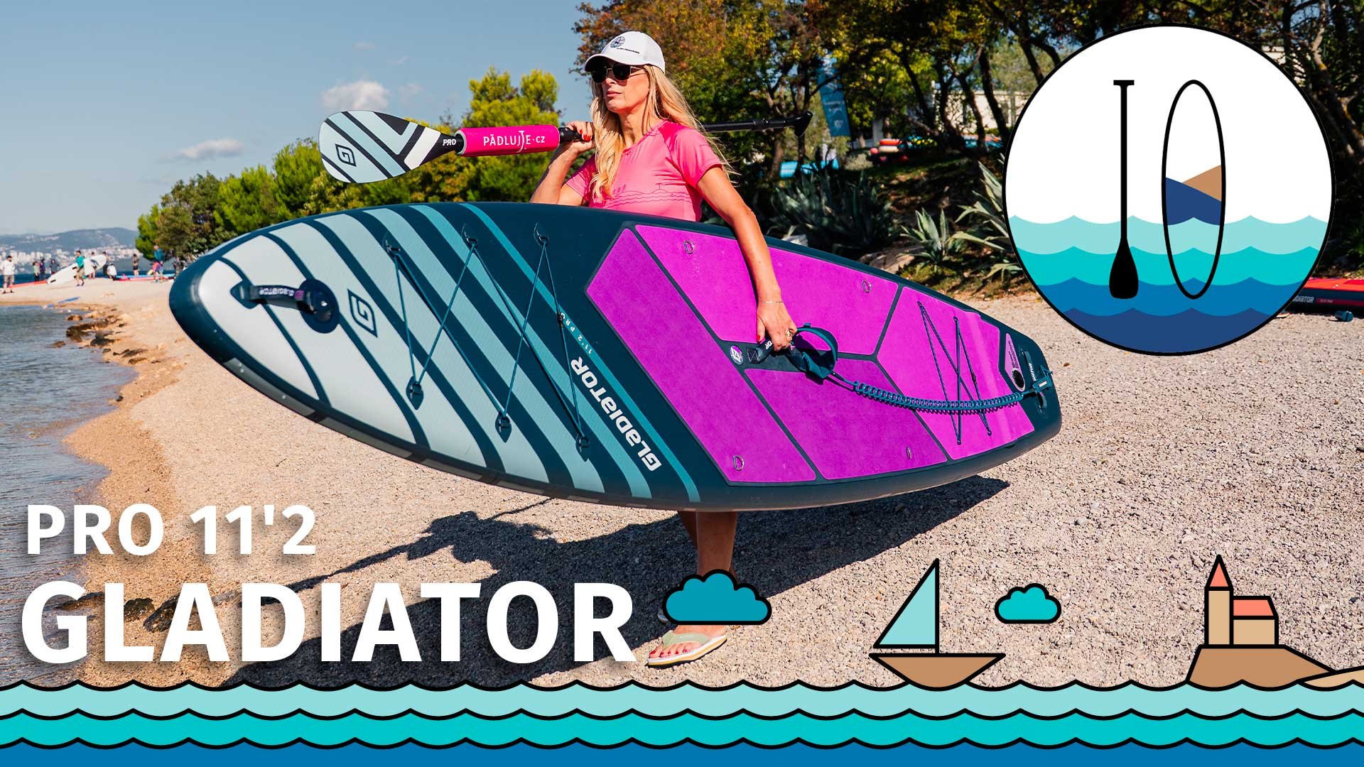 Recenze paddleboardu GLADIATOR PRO 11'2 2026