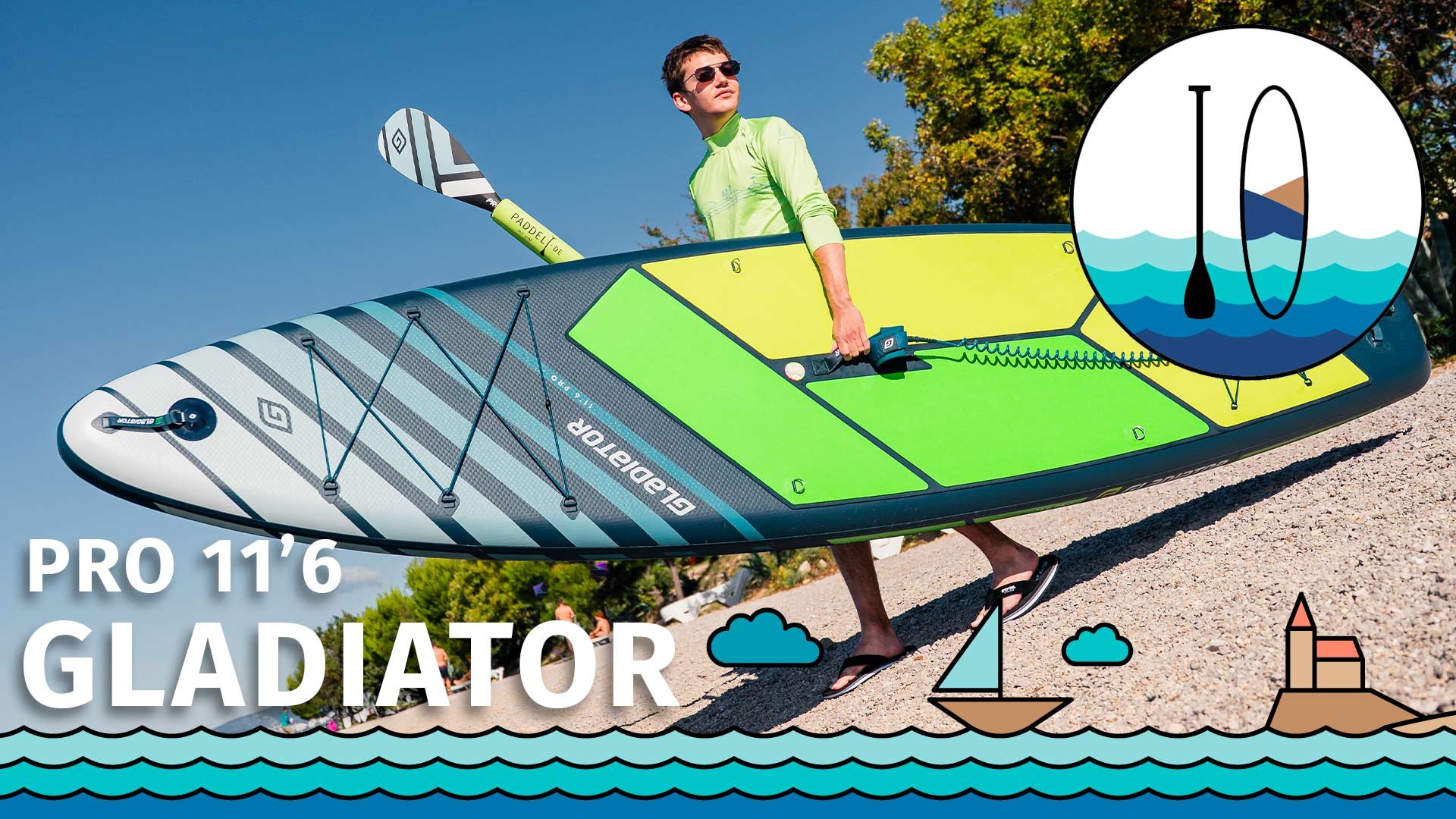 Recenze paddleboardů GLADIATOR PRO 11'6 2026