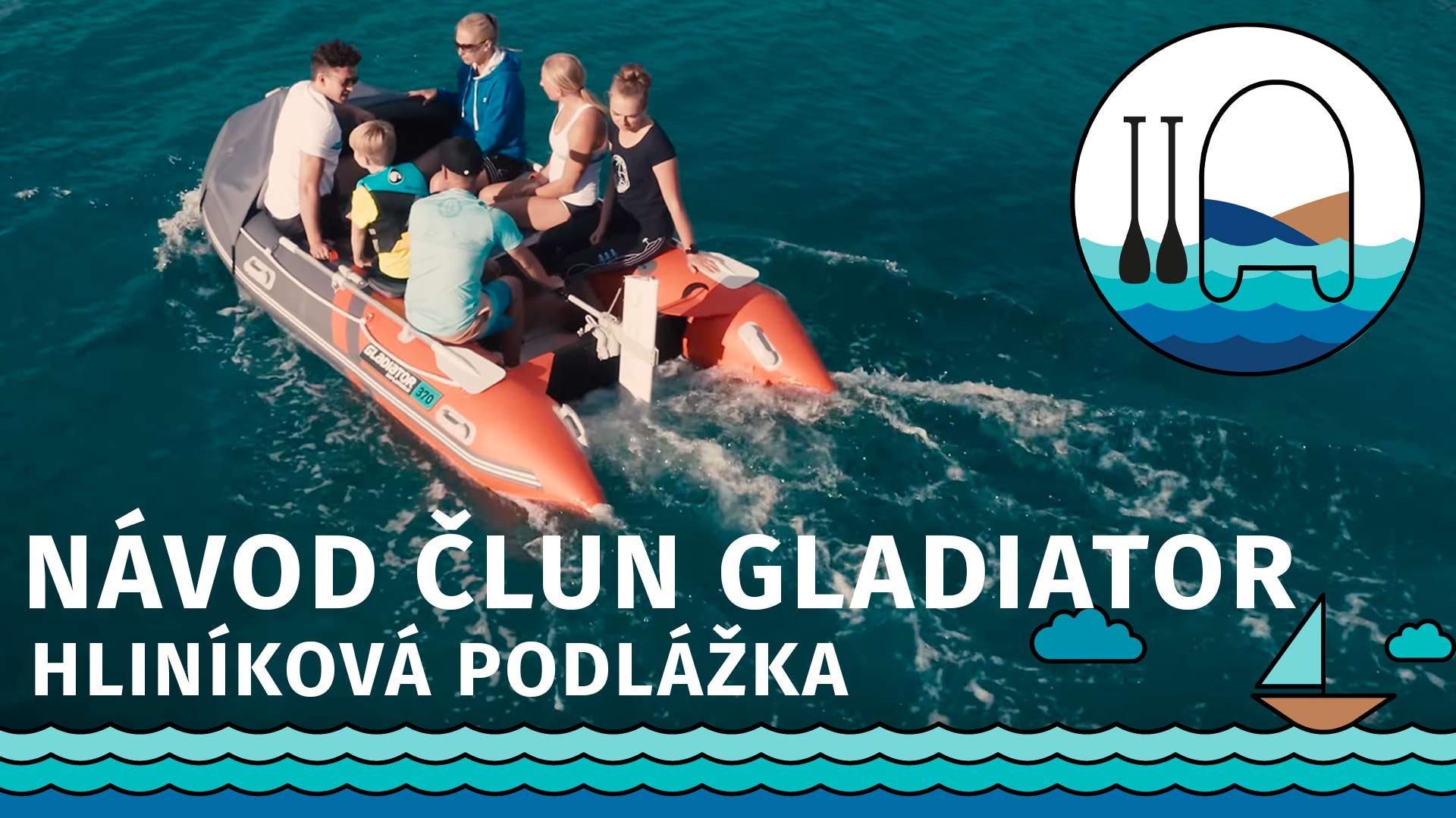 Video manuál GLADIATOR CLASSIC,  ACTIVE - hliníková podlážka