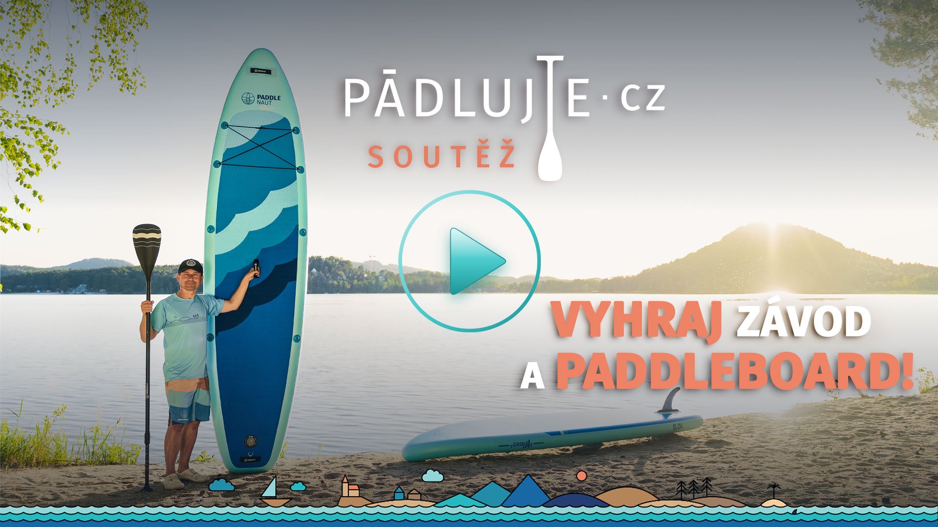 Soutěž  - Vyhraj závod a paddleboard!