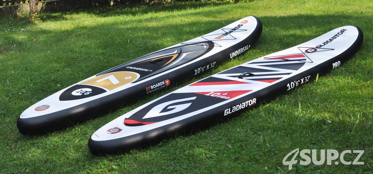 Paddleboard D7 nebo Gladiator Pro - oab jsou nádherné