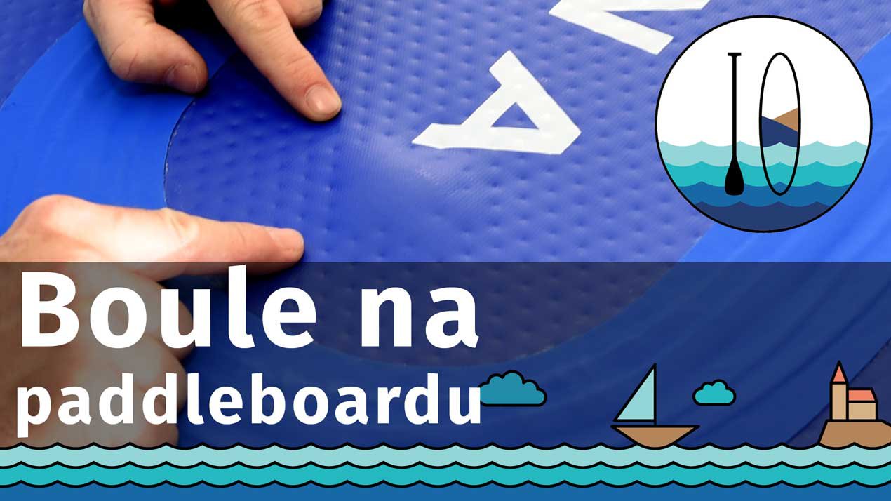 Boule na paddleboardu