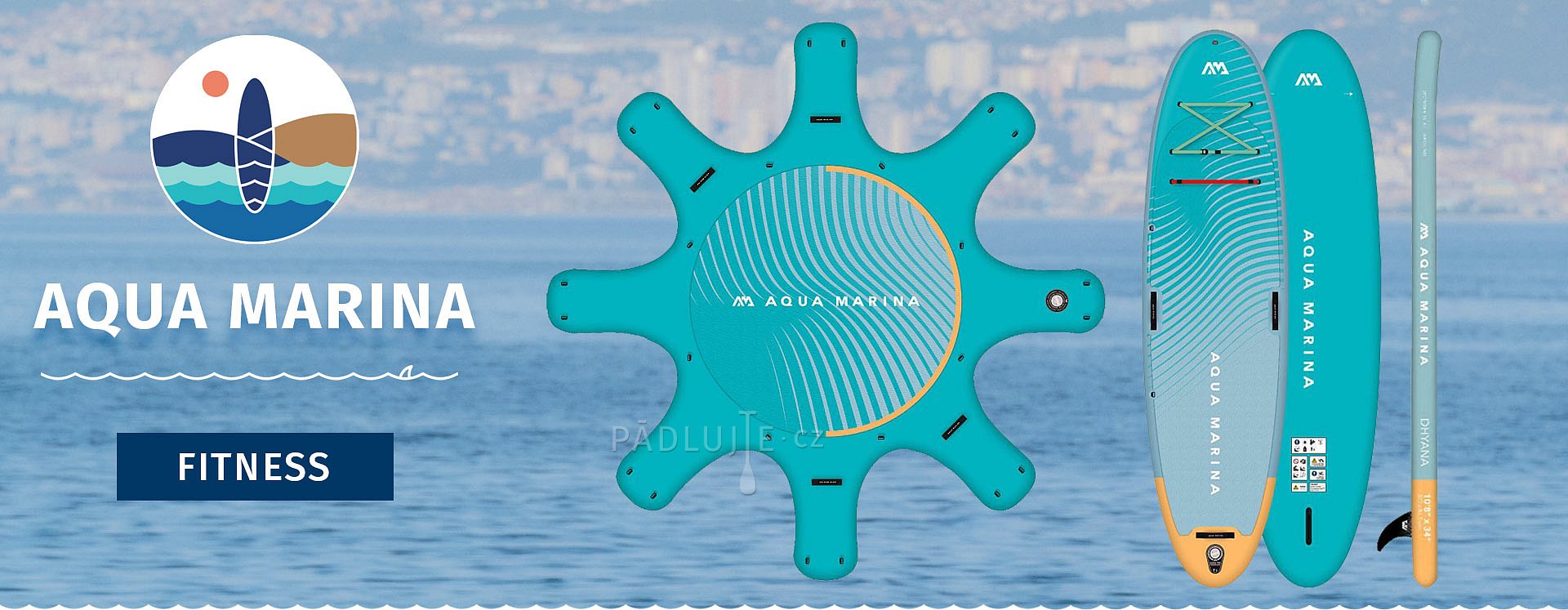 Nafukovací paddleboardy - AQUA MARINA - FITNESS