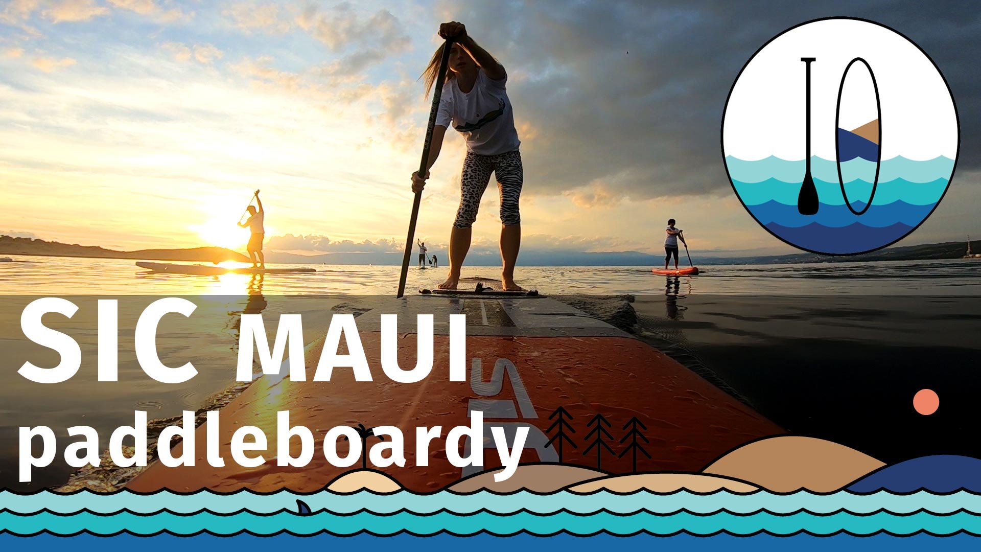 Představujeme nafukovací paddleboardy SIC MAUI 2021