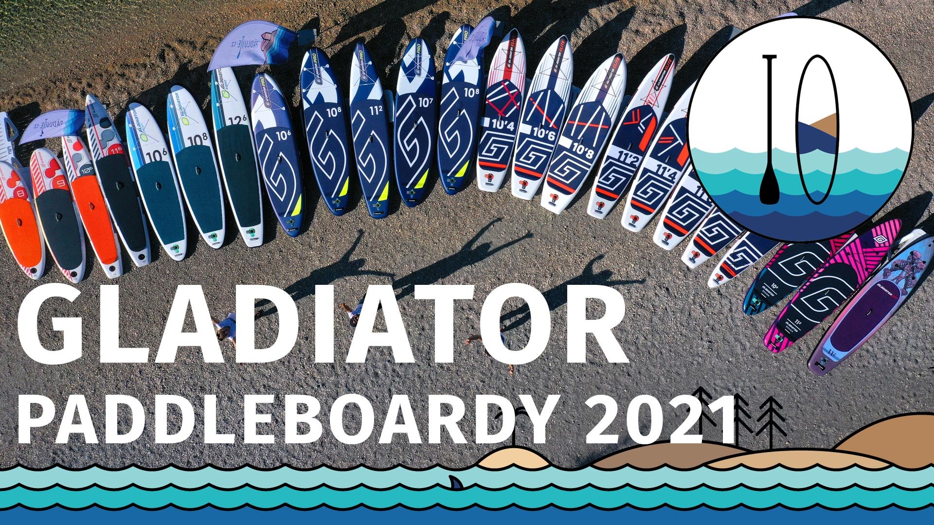 Paddleboardy GLADIATOR 2021