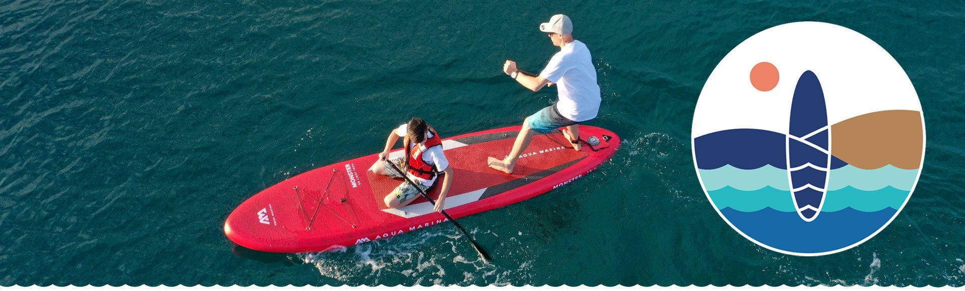 Velké rodinné paddleboardy na Pádlujte.cz - Pádlujte s námi!