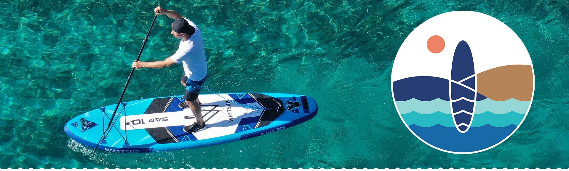 Malé univerzální paddleboardy