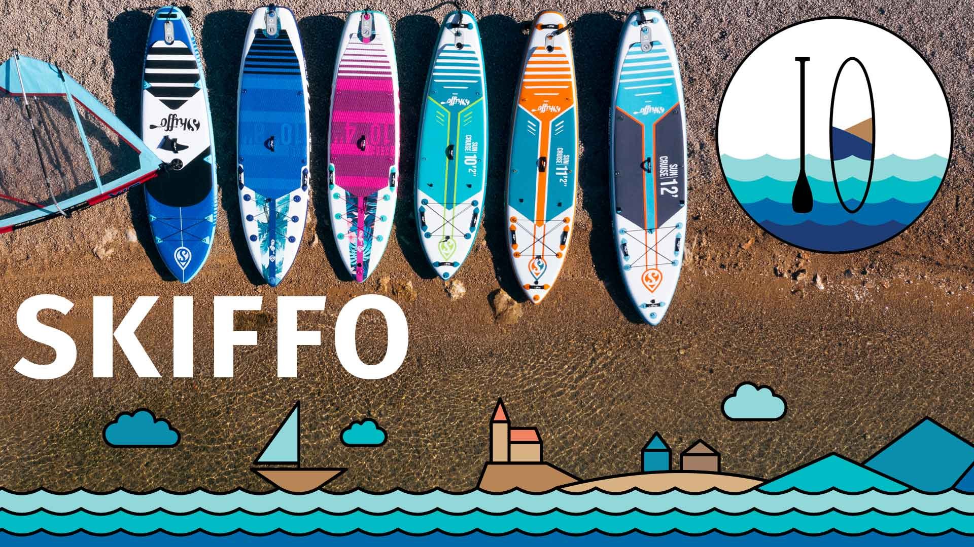 Představujeme francouzské paddleboardy SKIFFO