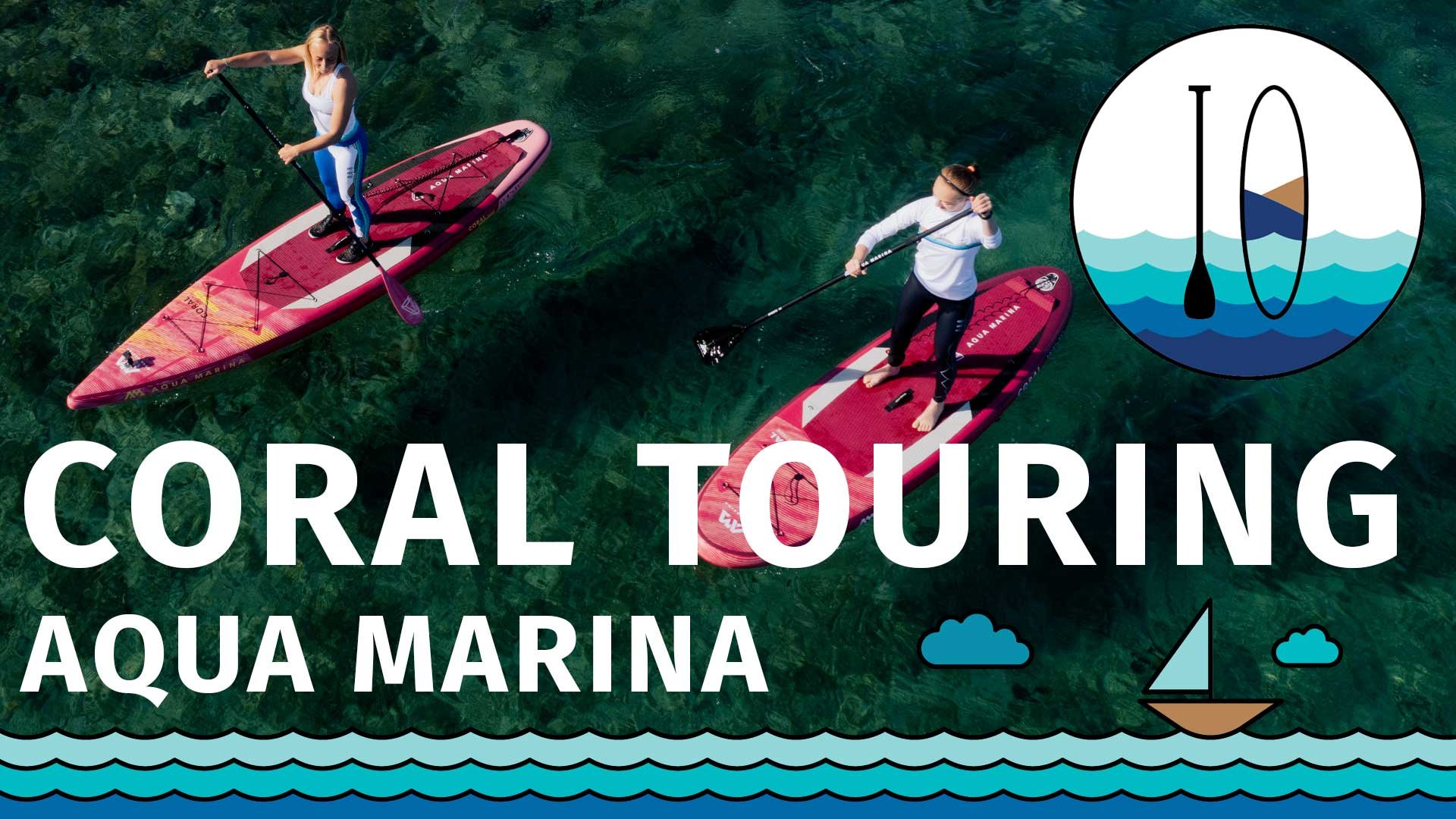 QUA MARINA CORAL 10'2 a CORAL TOURING 11'6