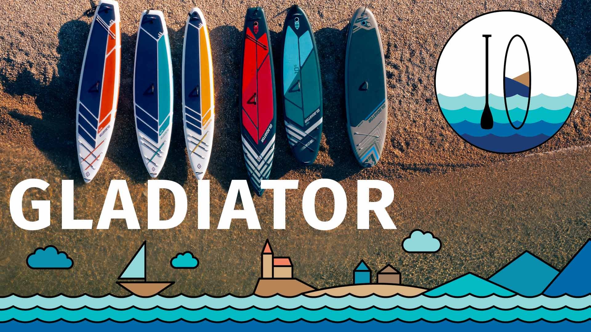 Představujeme paddleboardy GLADIATOR 2022