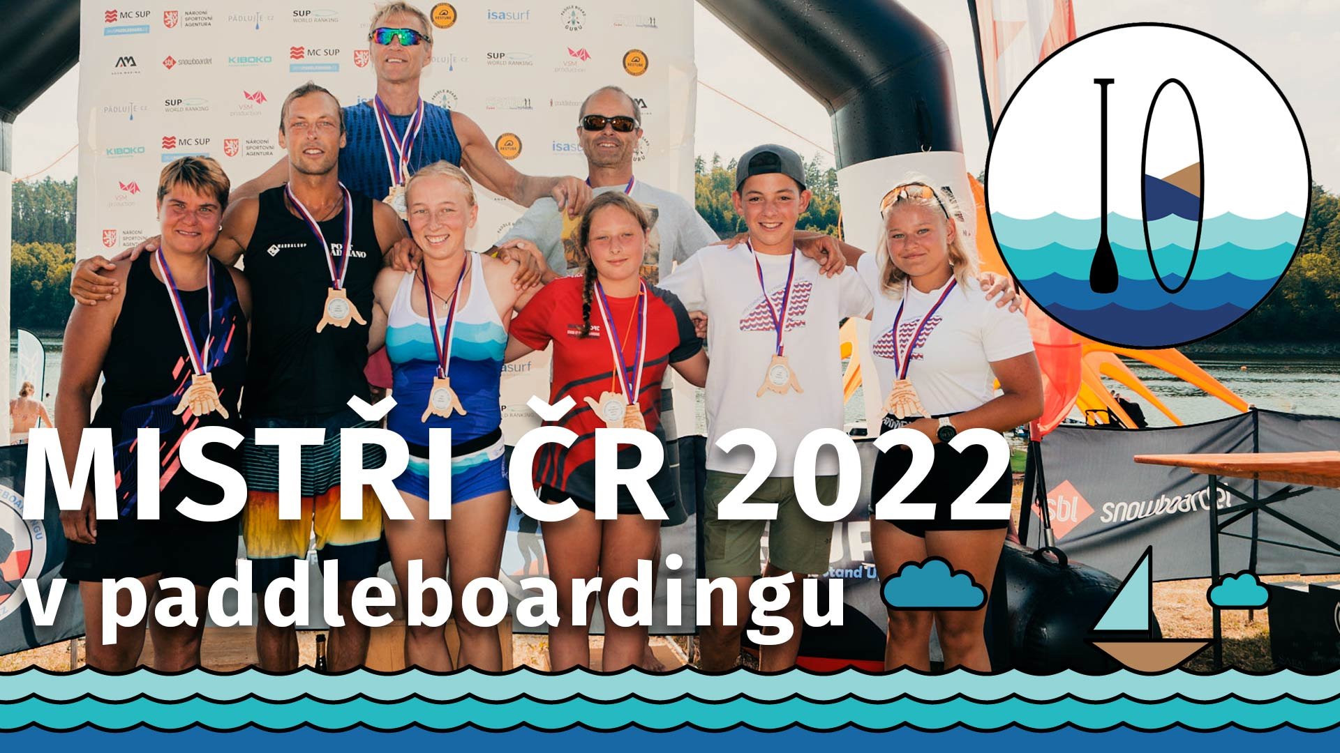 Mistři ČR v paddleboardingu 2022 - rozhovory