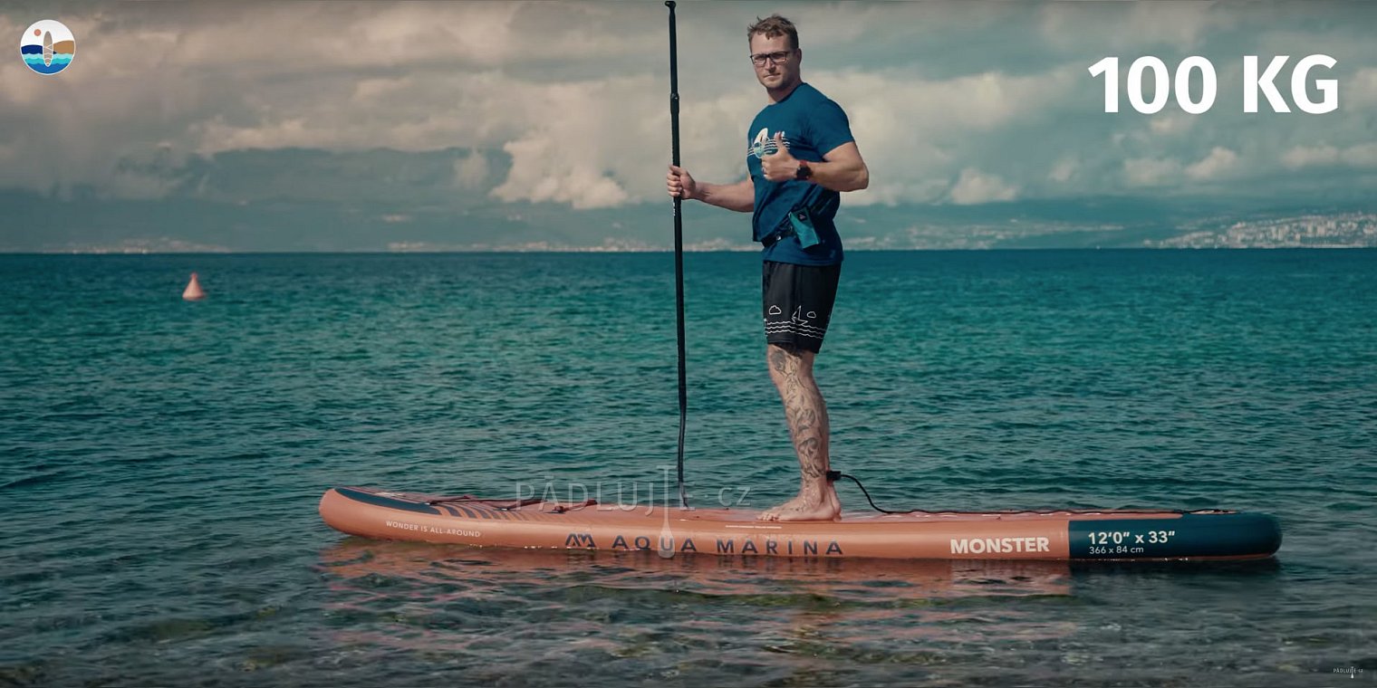 Recenze paddleboardu AQUA MARINA MONSTER 2023