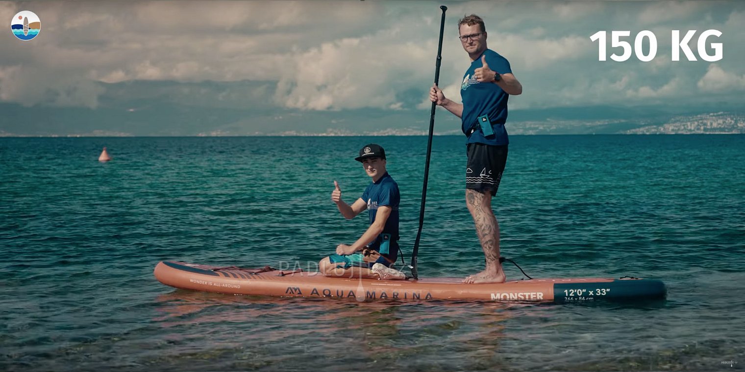 Recenze paddleboardu AQUA MARINA MONSTER 2023