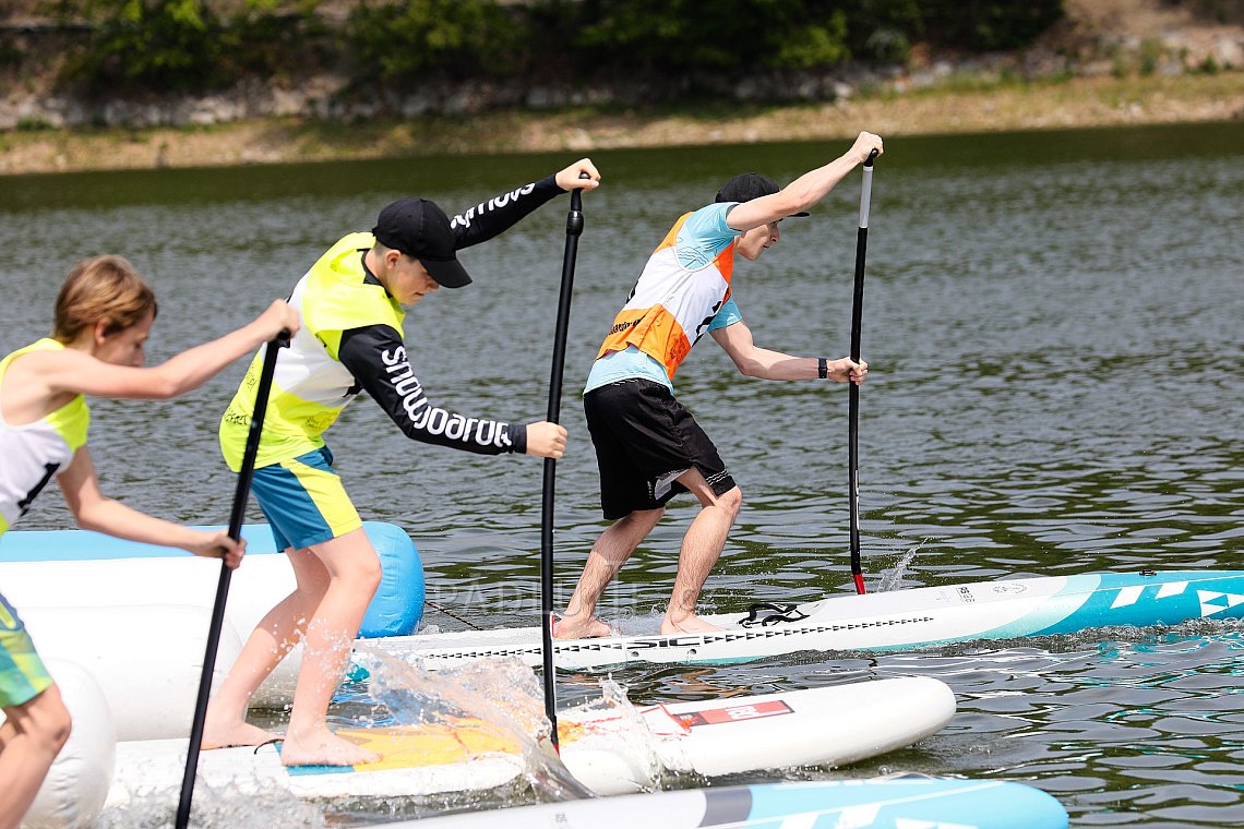 Paddleboardové závody Hostivařská přehrada v Praze - PÁDLUJTE.CZ sportovní klub