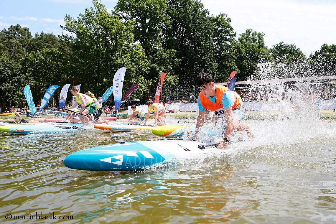 Mistrovství ČR v paddleboardingu Bezdrev 2023