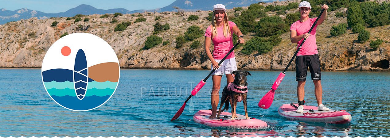 Růžová - růžové paddleboardy a příslušenství