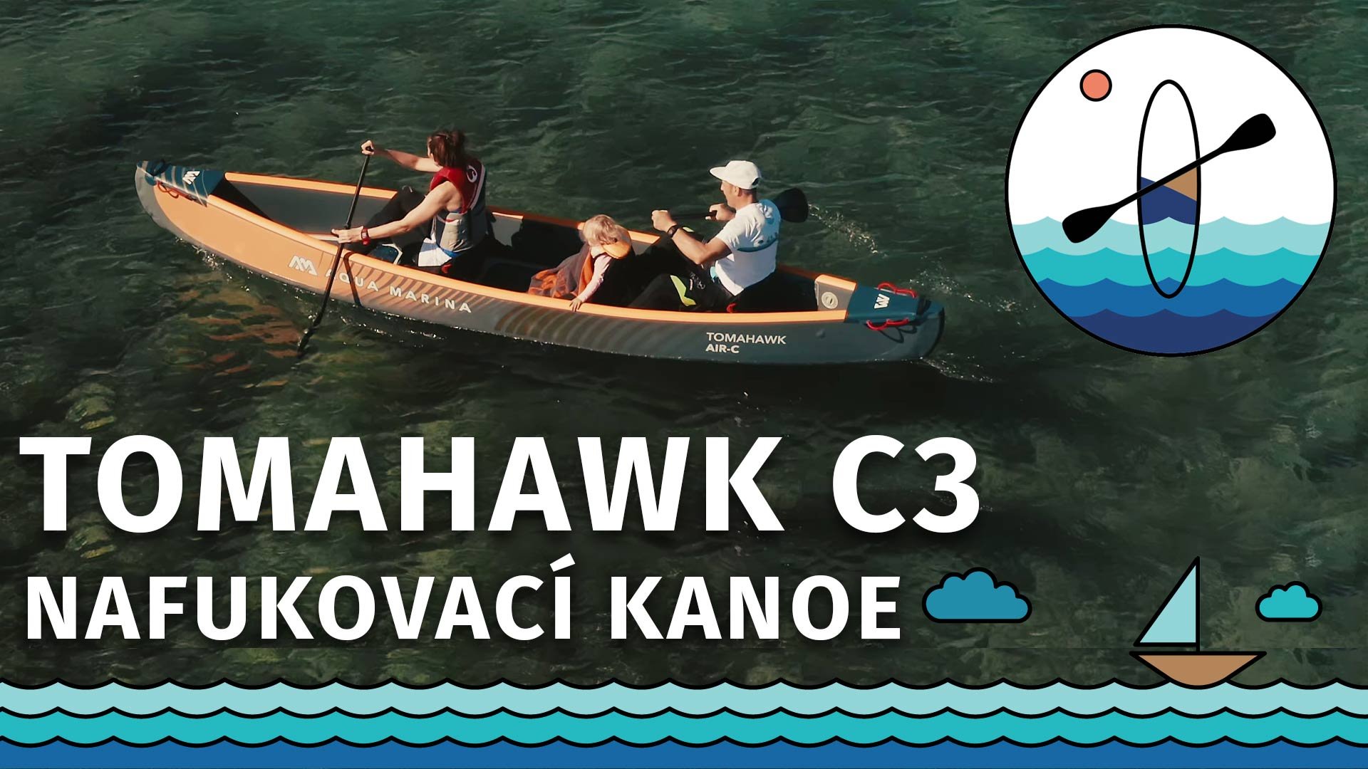 Recenze nafukovací kanoe TOMAHAWK 2023